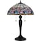 Quoizel Tiffany Table Lamp Tiffany 2 Lights Matte Black TF6150MBK - alternate 2